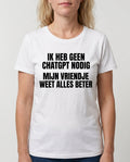 Mijn vriendje weet alles beter