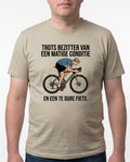 Een matige conditie en een te dure fiets