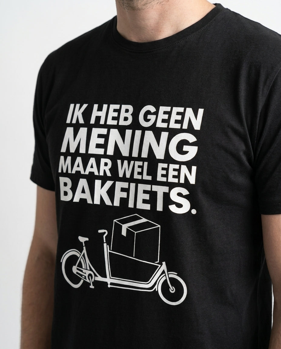 Geen mening, wel een bakfiets