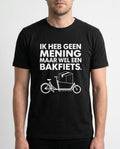 Geen mening, wel een bakfiets