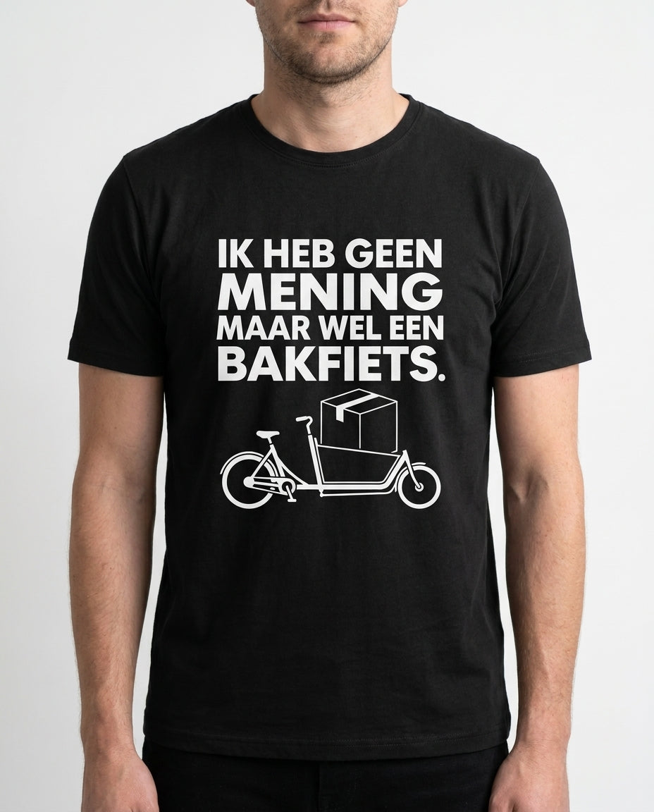 Geen mening, wel een bakfiets
