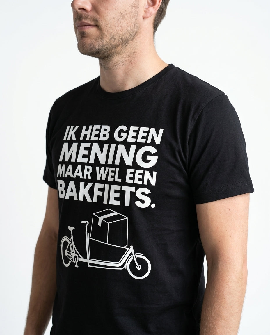 Geen mening, wel een bakfiets
