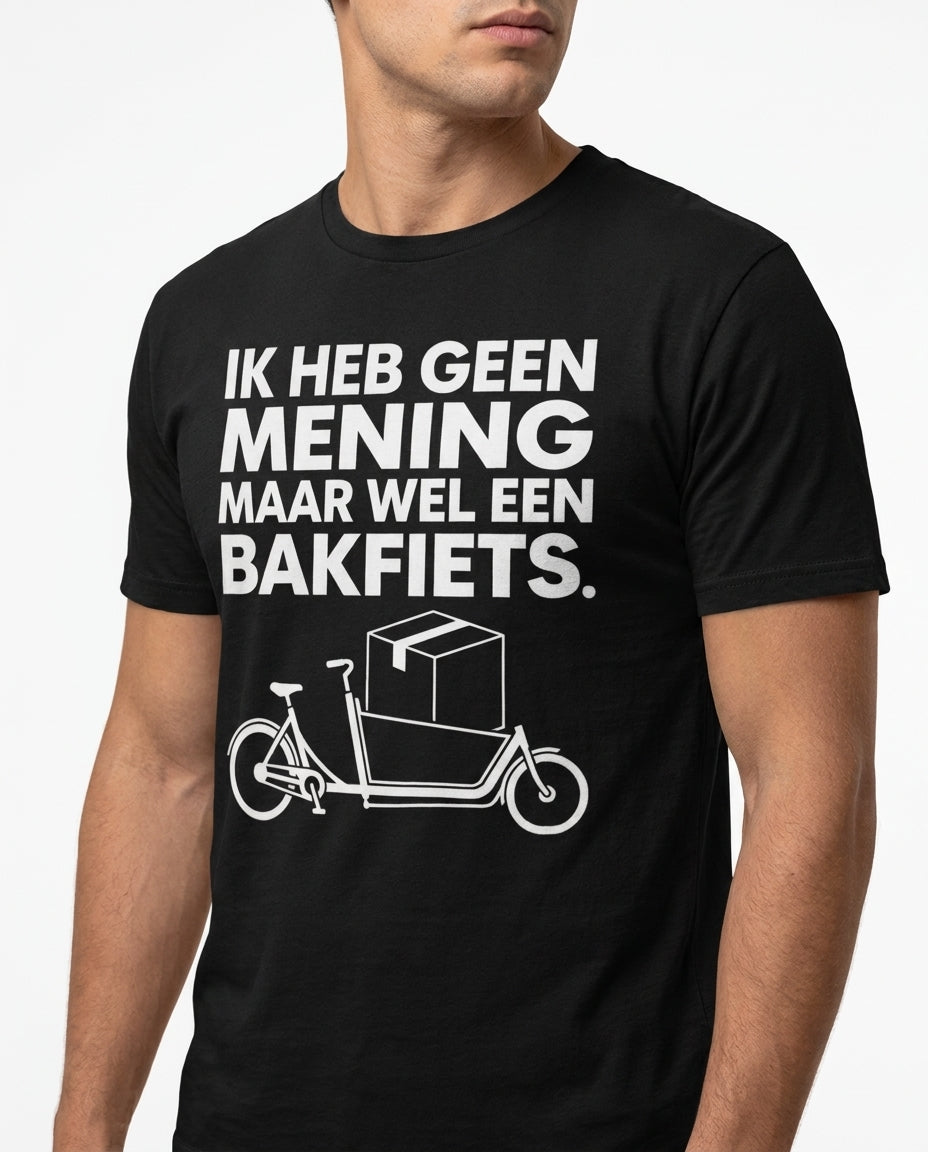 Geen mening, wel een bakfiets