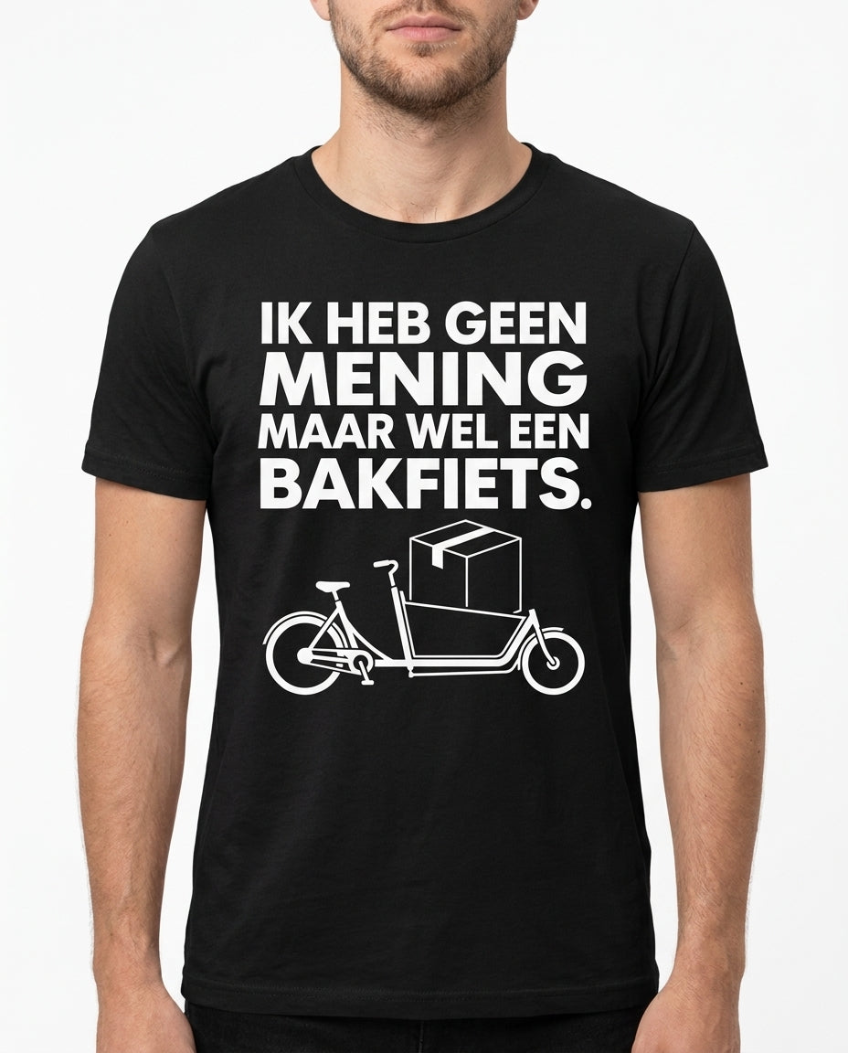 Geen mening, wel een bakfiets