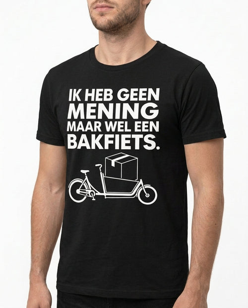 Geen mening, wel een bakfiets