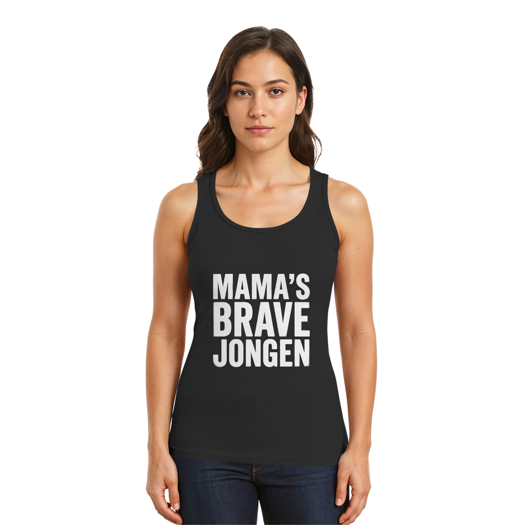 Mama's brave jongen tanktop