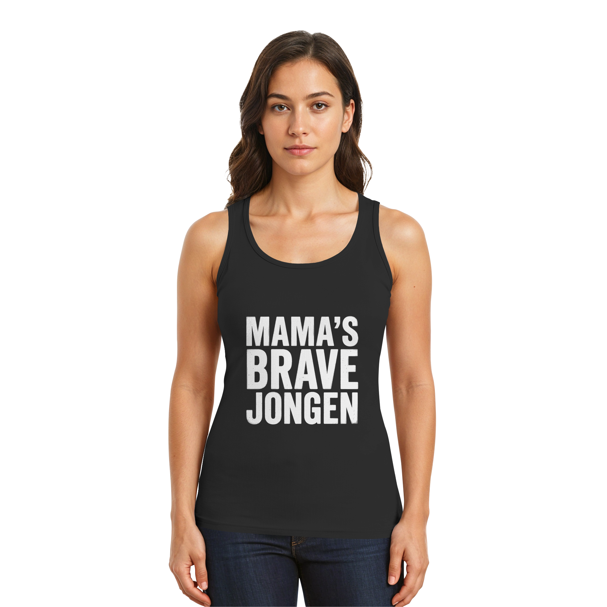 Mama's brave jongen tanktop