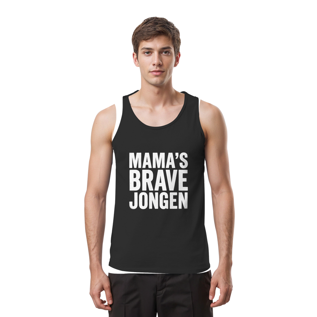 Mama's brave jongen tanktop