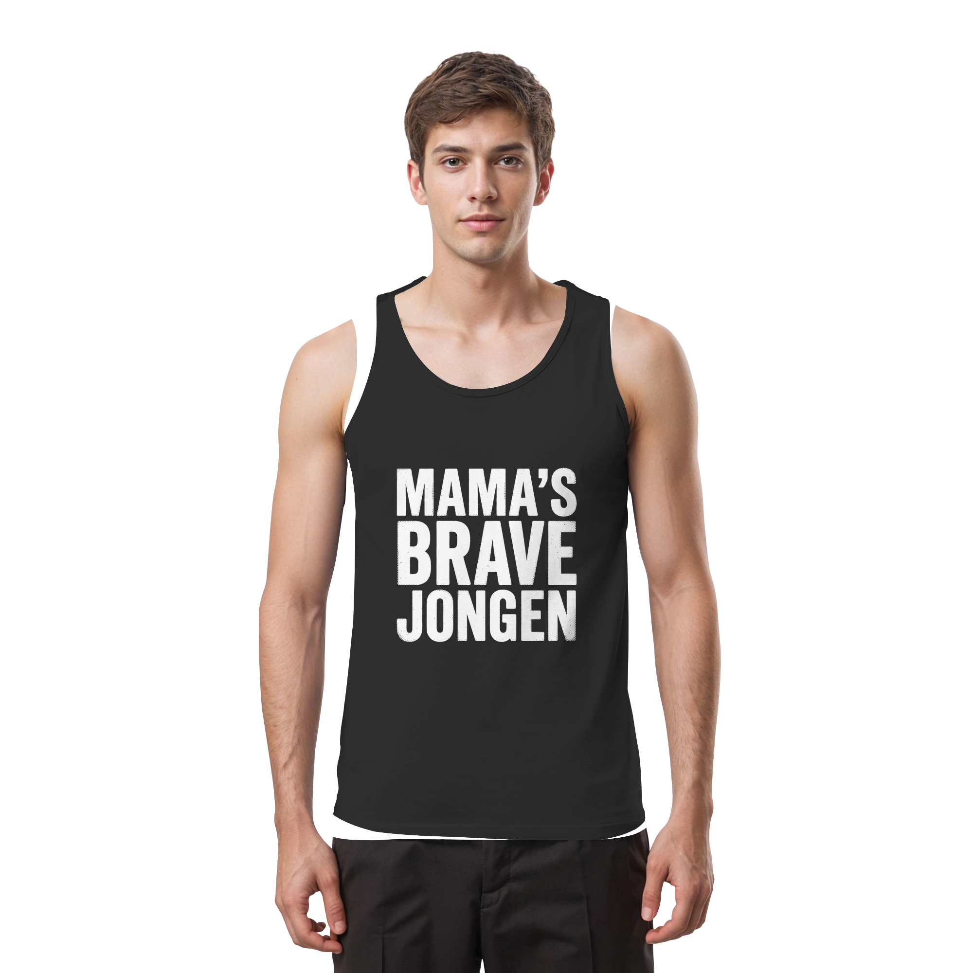 Mama's brave jongen tanktop